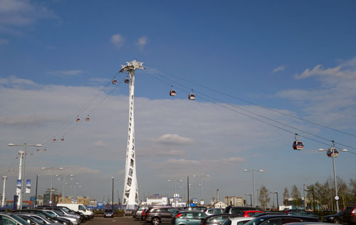 Emirates Cable Car London Greenwich