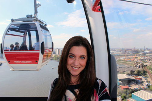 Riding the Emirates Cable Car London