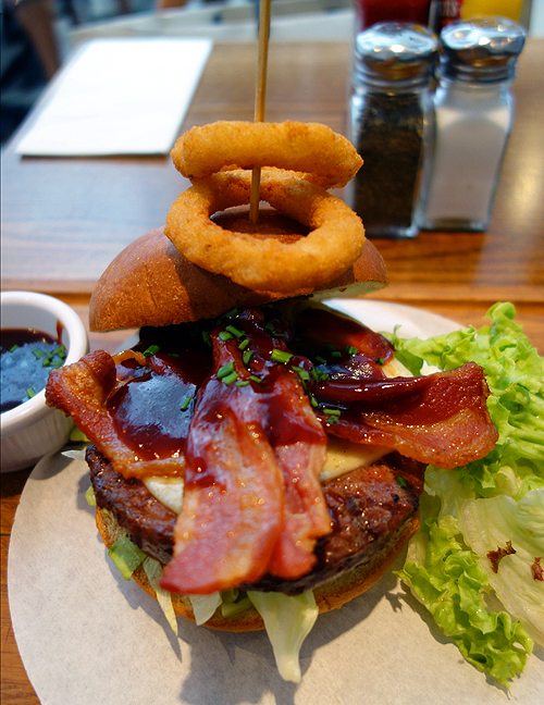 Bacon and BBQ at CARNABY BURGER Co