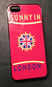 Sunny in London Blog Giveaway Phone Cover