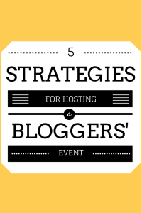 5 Strategies For How To Host A Blogger Event - Sunny In London