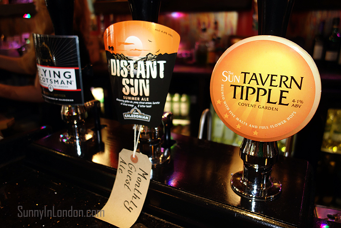 A Pub Crawl with Sun Themed Pubs in London