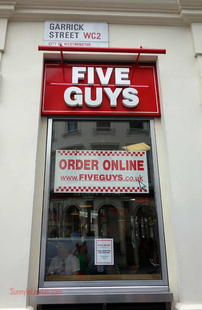 Five Guys London Review