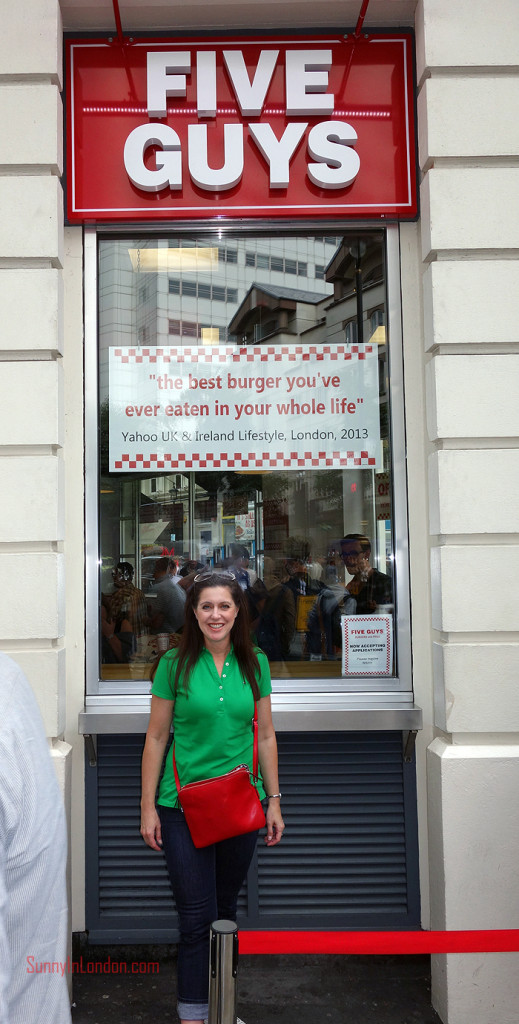 Five Guys London Review