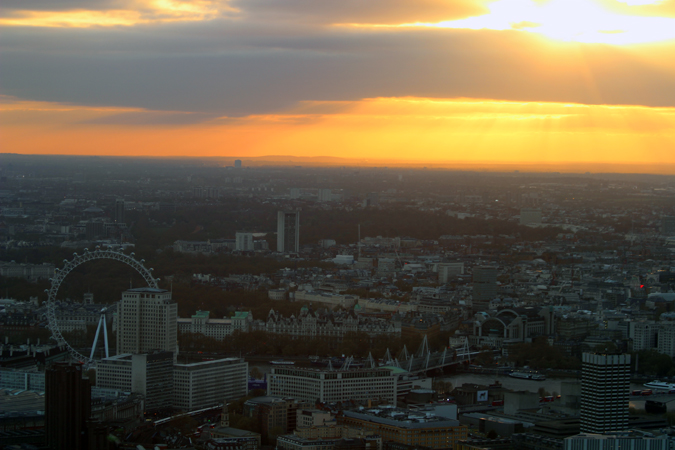 best views in london-view from the shard