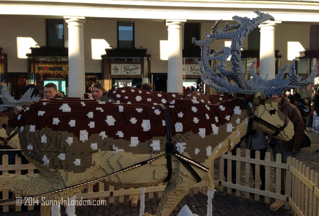 Things to Do in Covent Garden London, Pet the Reindeer!