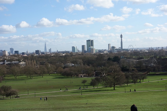 Best Views in London- Primrose Hill