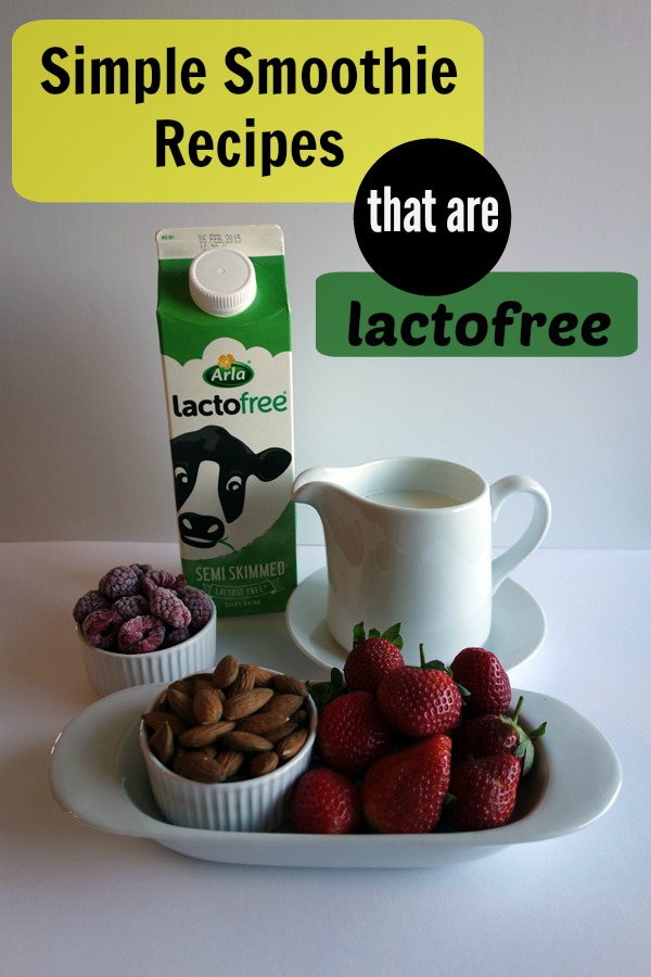 Simple Smoothie Recipes that are Lactofree