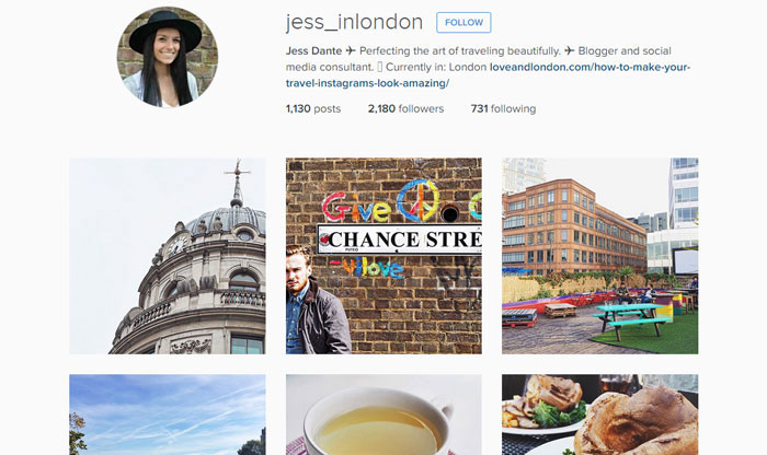 Americans Living in London who ROCK Instagram