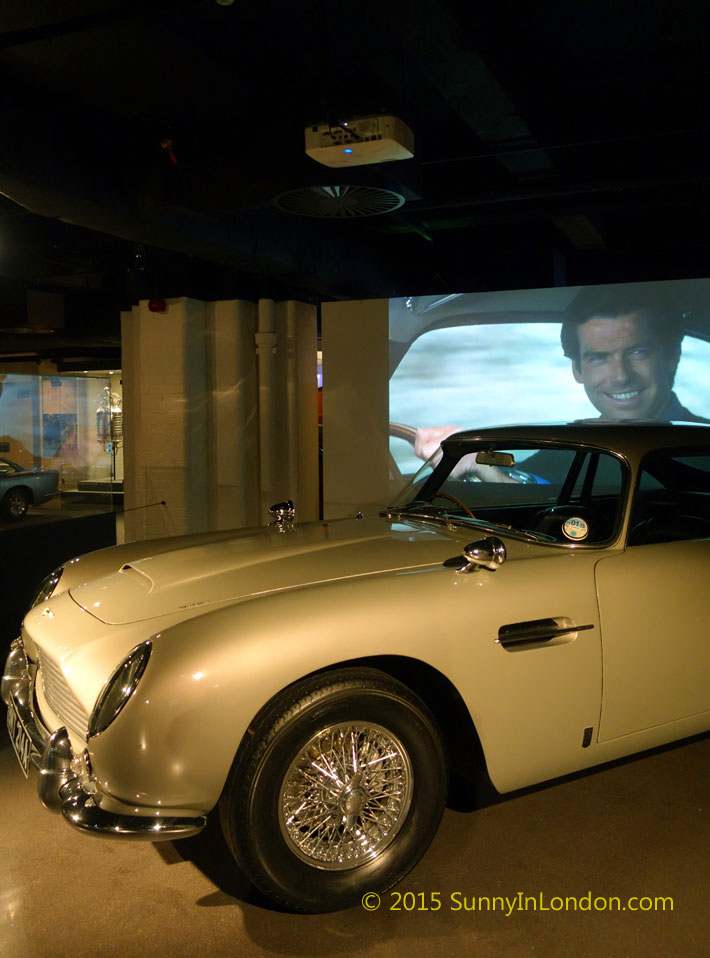 James Bond in Motion Exhibition London Covent Garden