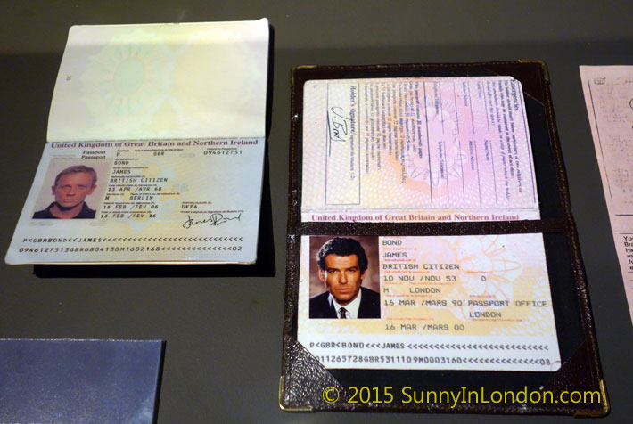 James Bond in Motion Exhibition London Covent Garden