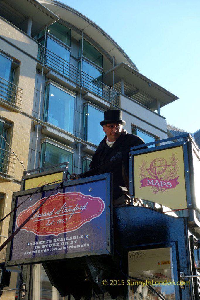 Stanfords Horse-drawn Omnibus Tours in Covent Garden London