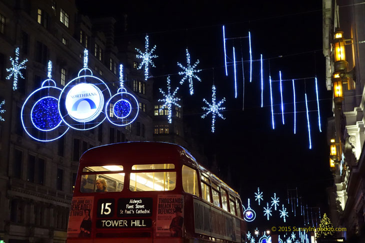 The Strand Christmas Lights London Covent Garden