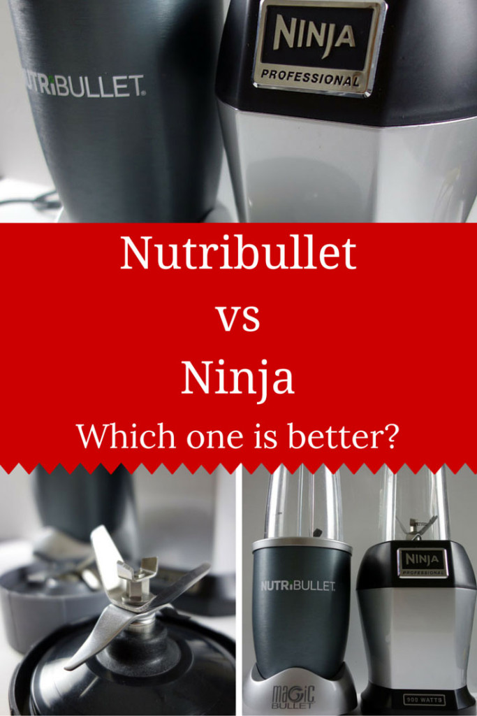 The Nutribullet vs Ninja Bullet a comparison and product review of the blenders