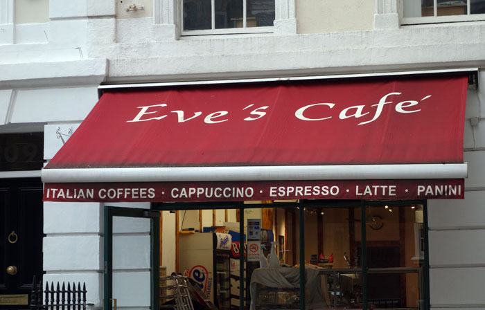 London Blogger 1995 Eve's Cafe London 2015