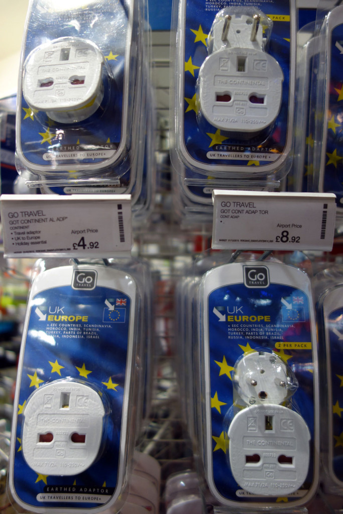 Duty Free Price Electric Plugs Heathrow Shopping