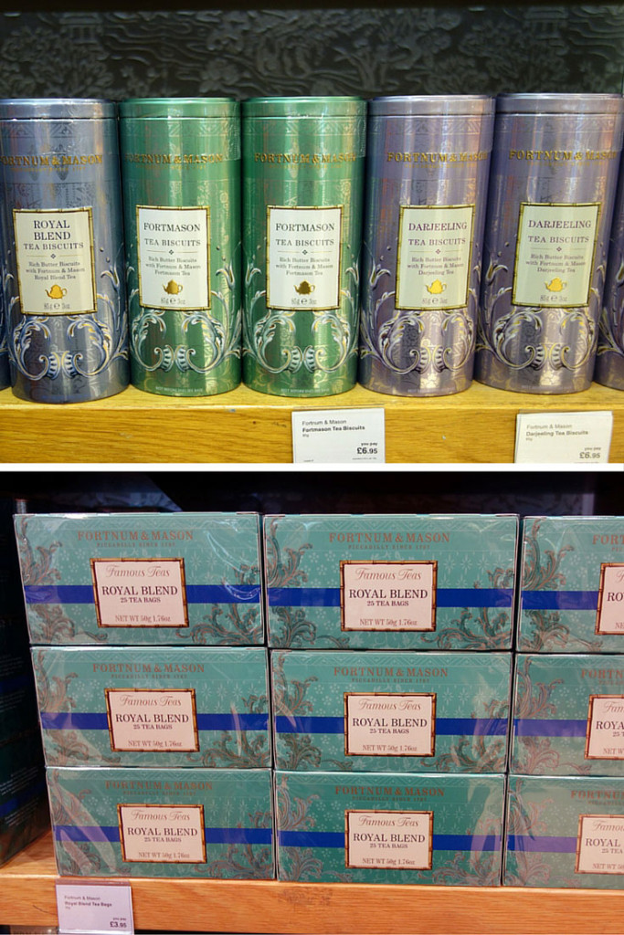 Duty Free Price Fortnum and Mason Tea Biscuits Heathrow London Airport Shopping