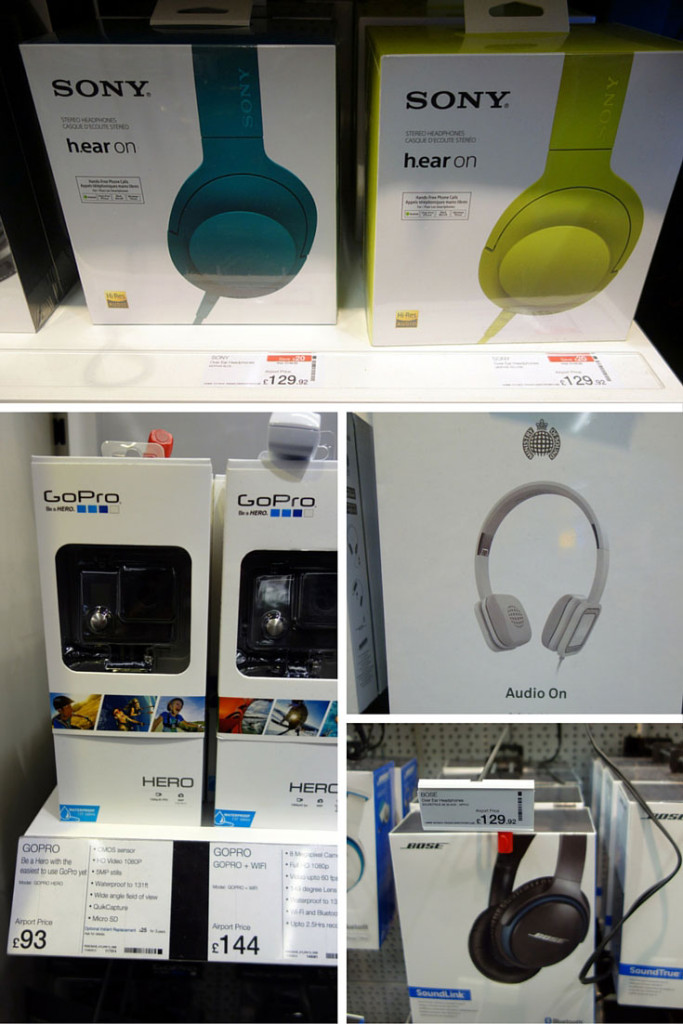 Duty Free Price Headphones Heathrow London Airport