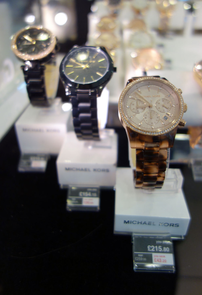 Duty Free Price Michael Kors Watch Heathrow London Airport Shopping