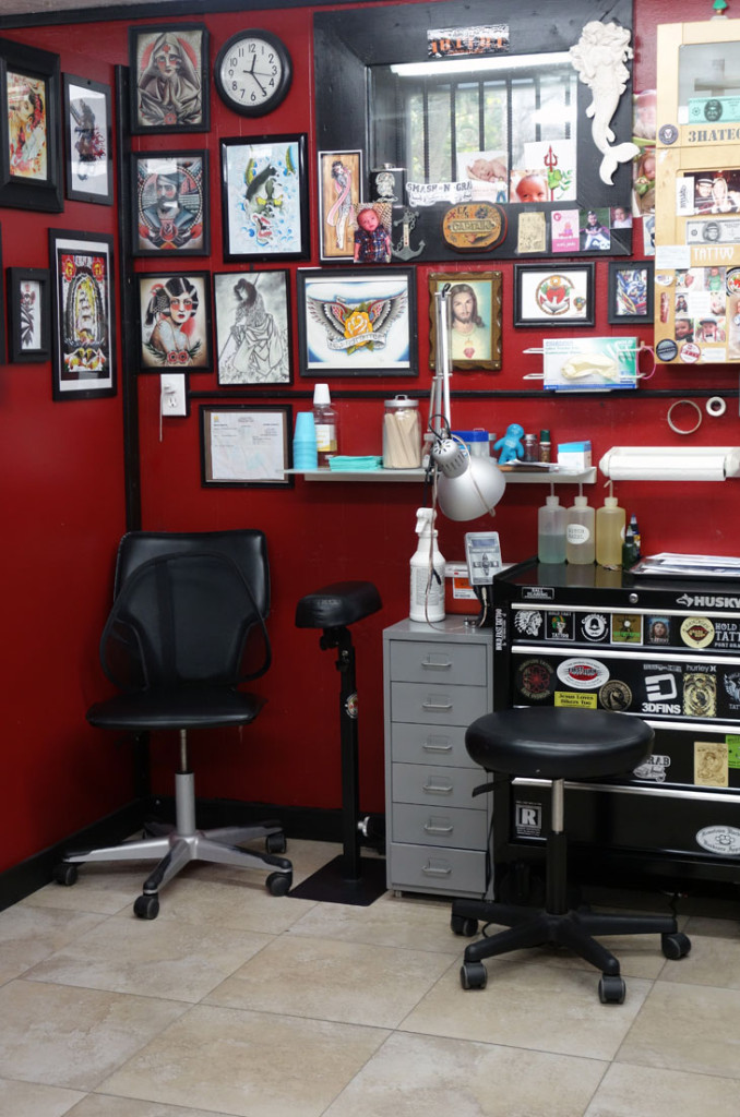 Getting a Travel Tattoo Hold Fast Daytona Beach