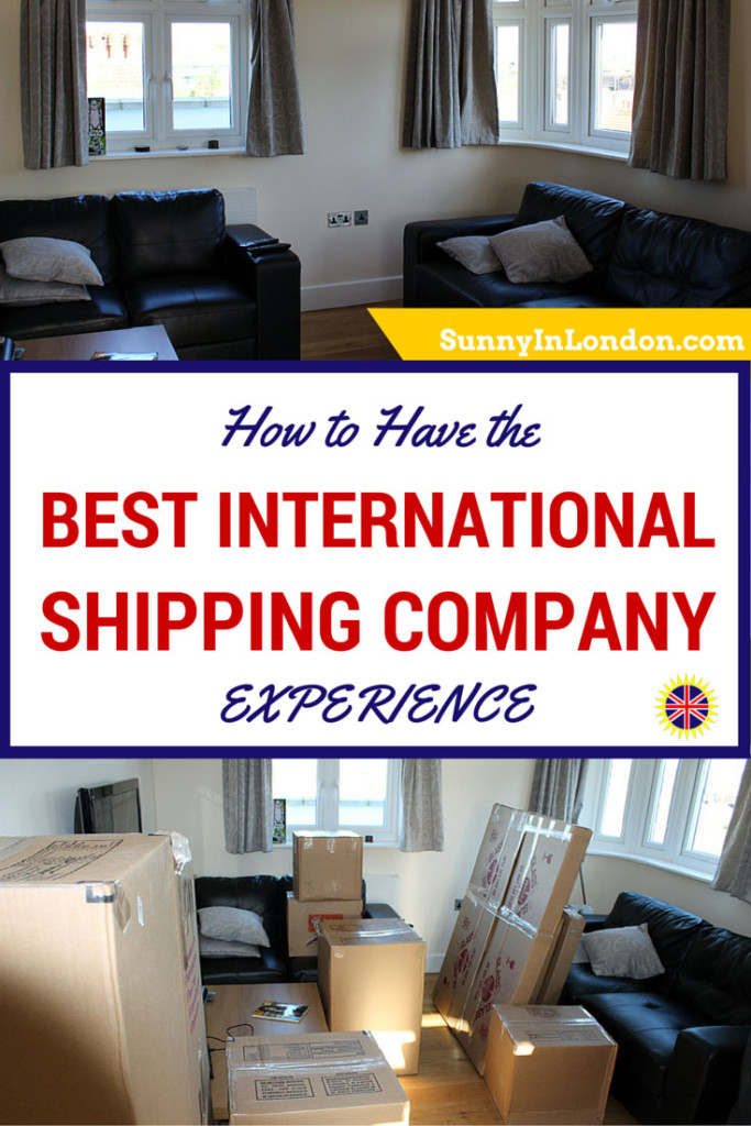How to Have the Best Internatioanl Shipping Company Experience is written by an American expat living in London and details the moving overseas shipping process.