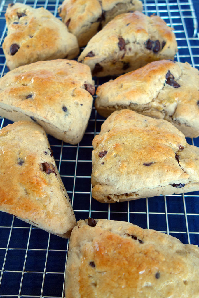 Banana Chocolate Chip Scone Recipe from a Londoner