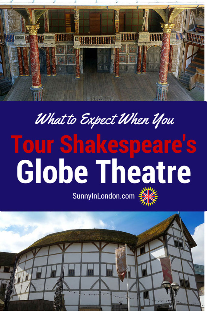 A review of Shakespeare's Globe Theatre Tour in London from an American expat living in London