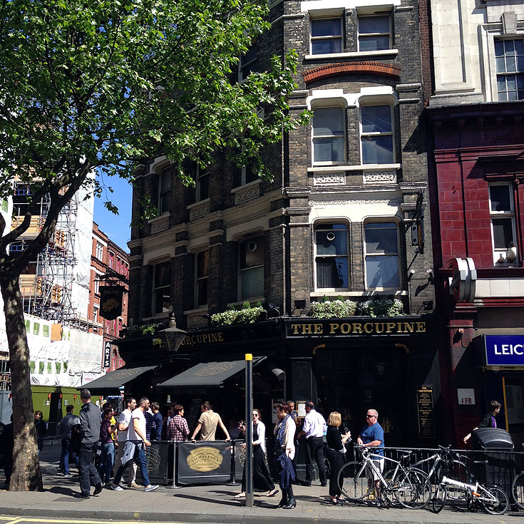 Covent Garden Guide Pubs Porcupine