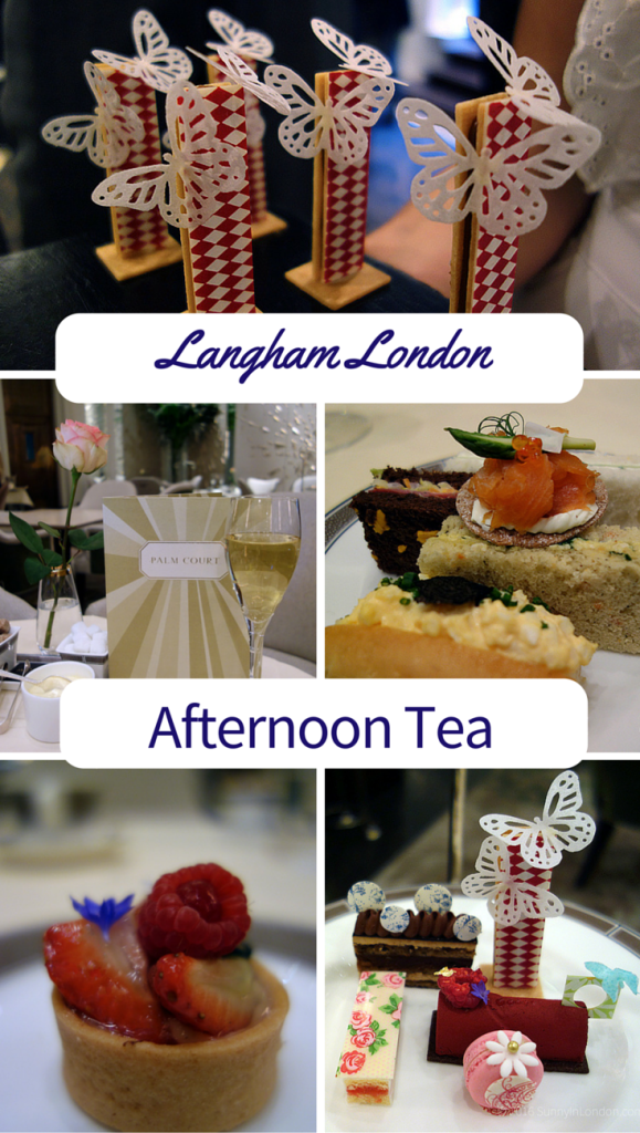 Langham Afternoon Tea Review with celebrity Chef Cherish Finden in London