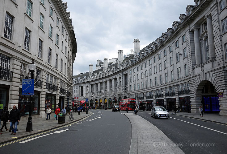 Best Places to Take a Selfie in London Regent Street