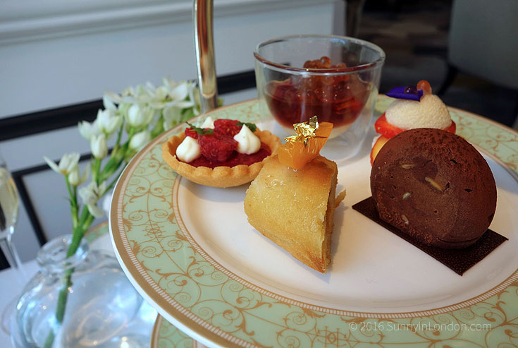 Grosvenor House Afternoon Tea Hyde Park London for Queen's 90th Birthday