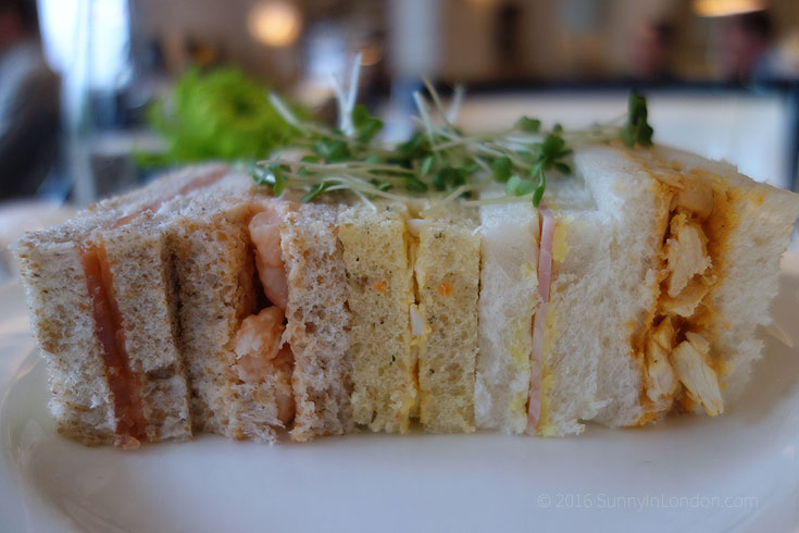 InterContinental London Park Lane Afternoon Tea Royal for the Queen's Birthday sandwiches