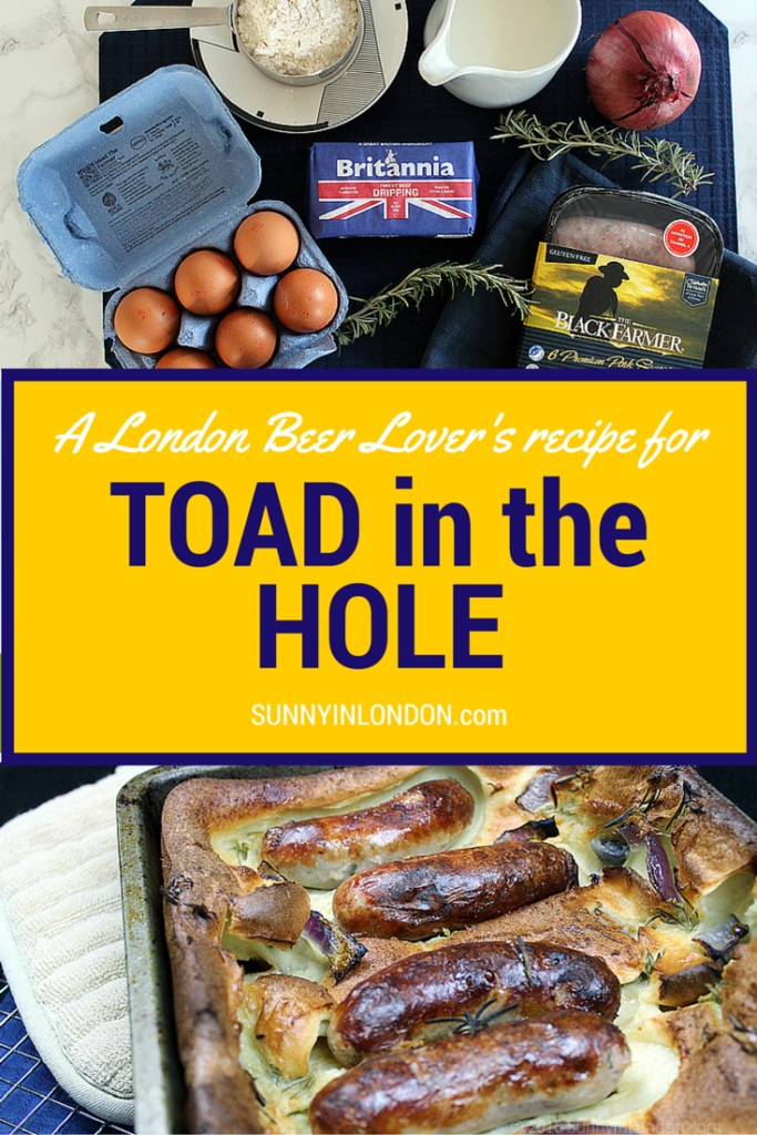 Easy Toad in the Hole recipe from a beer loving London bloke