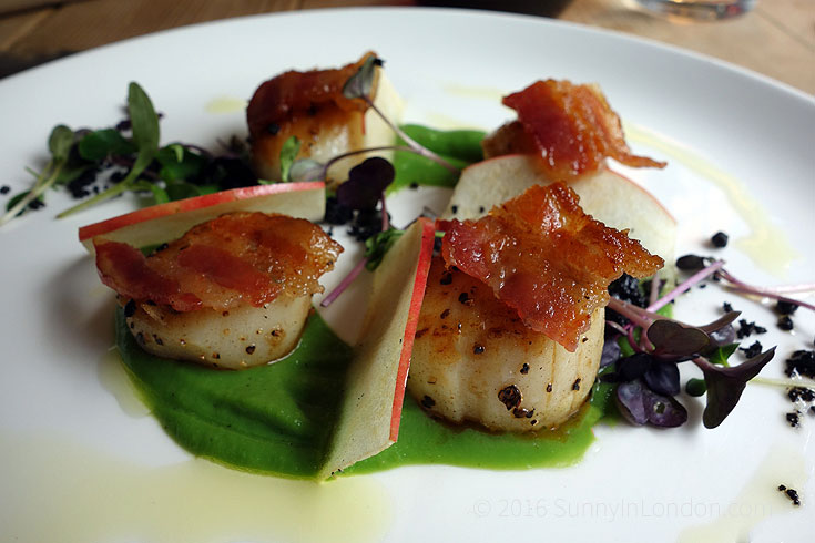 Bel and the Dragon Windsor Review- scallops