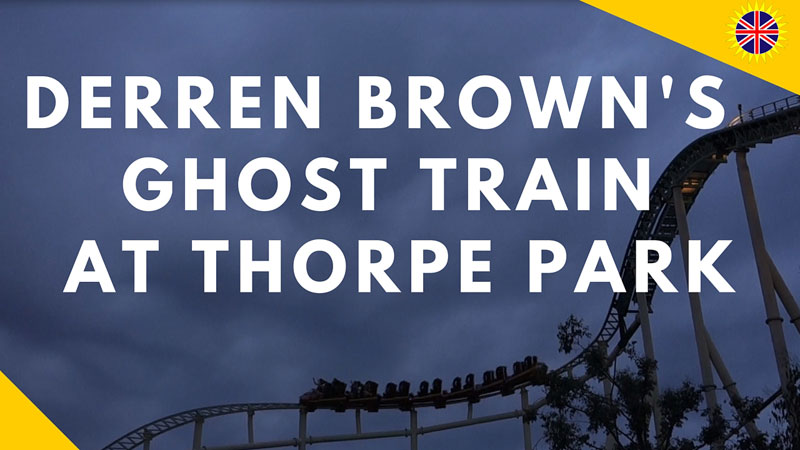 Ghost Train at Thorpe Park Review of Darren Brown attraction