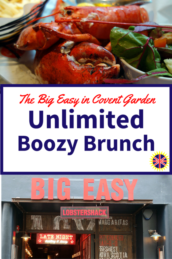 Big Easy Covent Garden Brunch in London