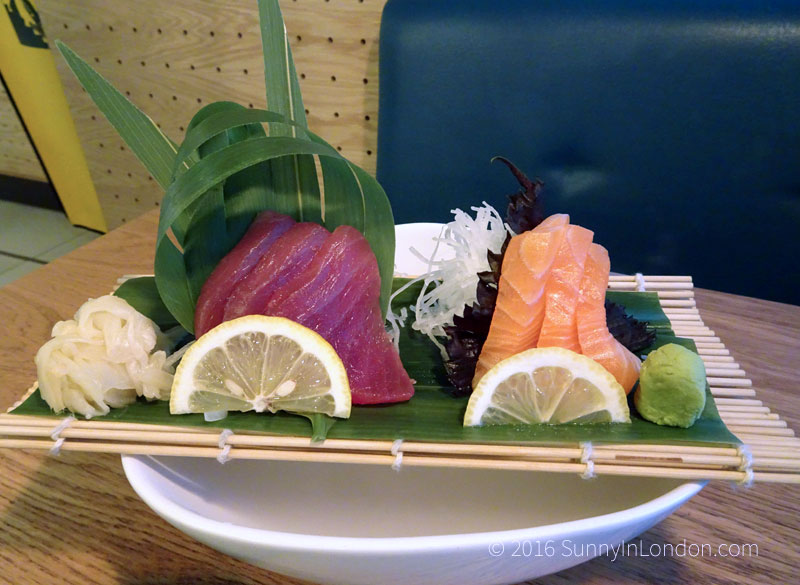 Chi Kitchen London Review Debenhams sashimi