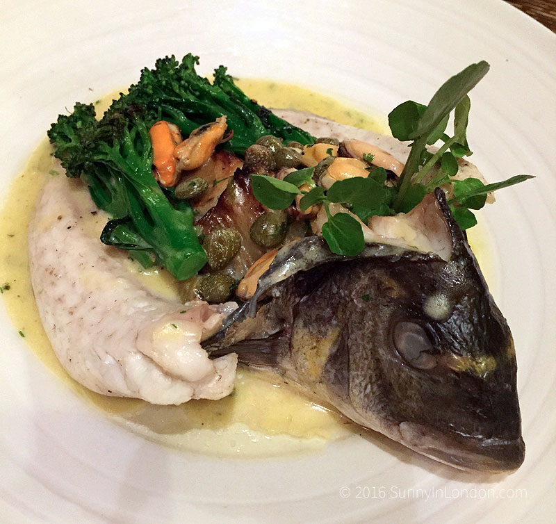 The Holly Bush Pub Hampstead Review London Guide Sea Bream