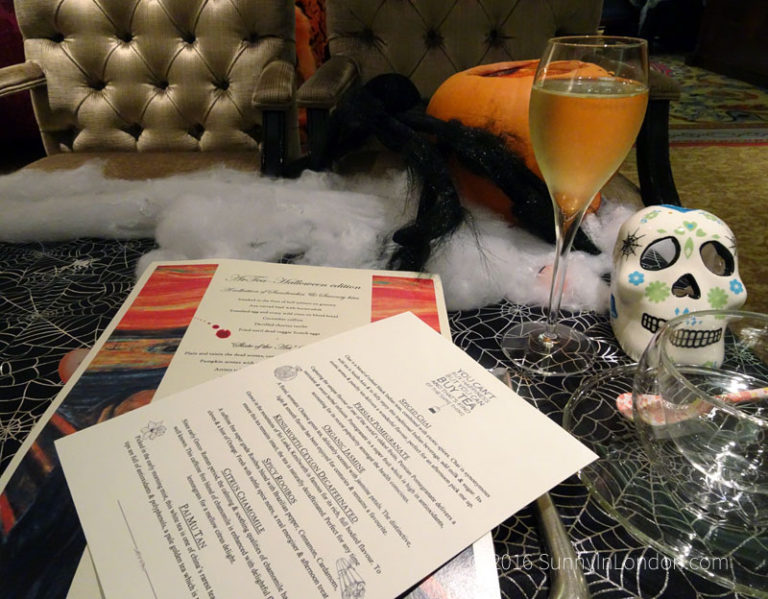 A Halloween Afternoon Tea at Lancaster London to Die For!