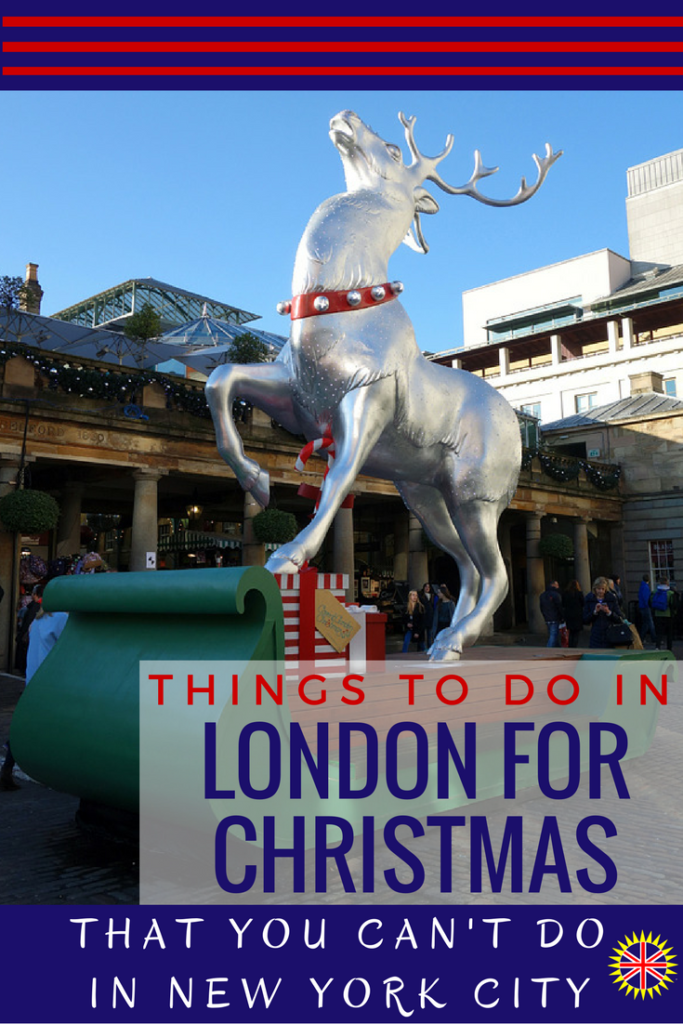 London for Christmas- Things to Do that you can't do in NYC