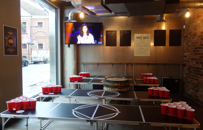 porkys-bbq-review-southbank-london-beer-pong