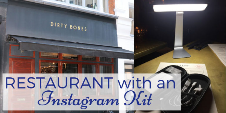 Dirty Bones Restaurant in Soho- Instagram Kit
