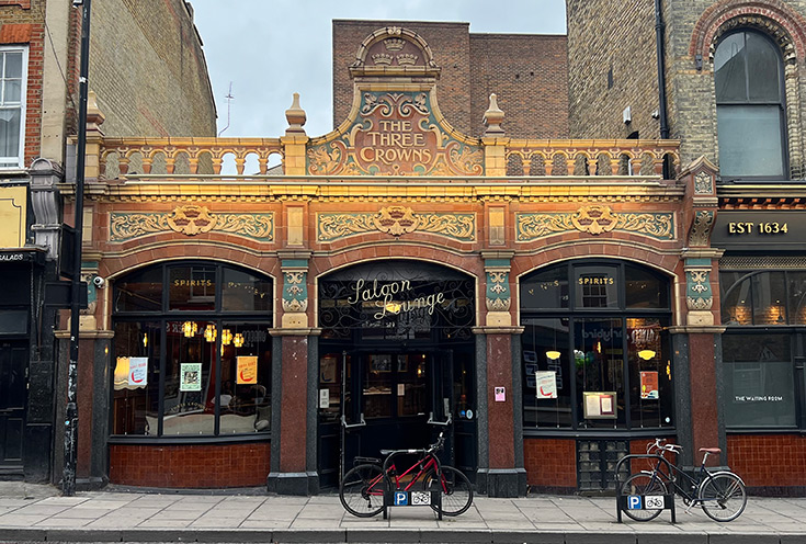 Three Crowns London Pub Review Stoke Newington