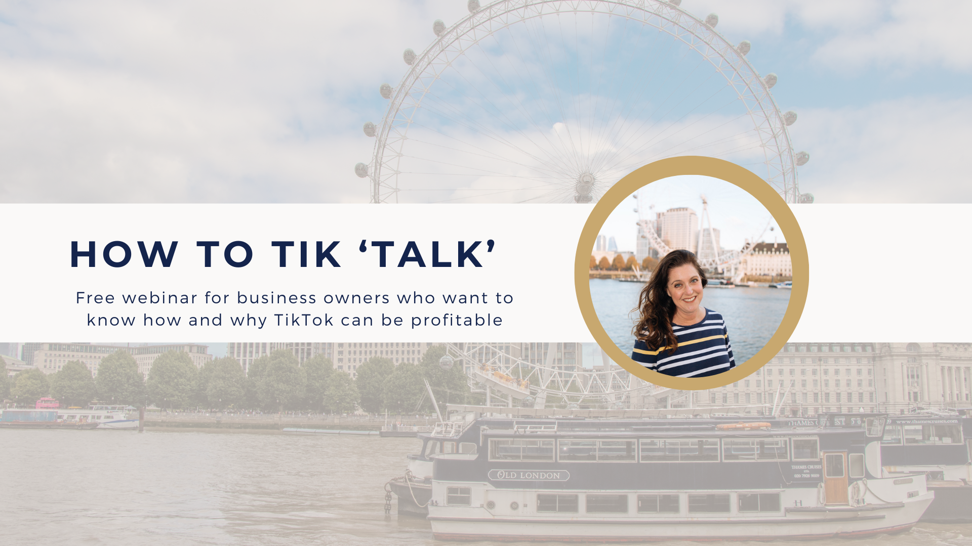 How to Tik Talk-Free Webinar on How to Succeed on TikTok