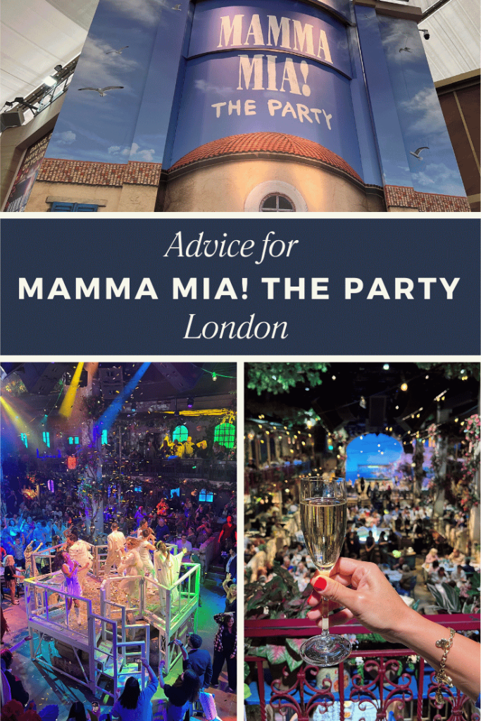 Advice for Mamma Mia! The Party in London