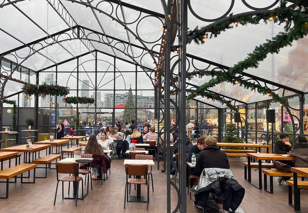 Christmas at Battersea Power Station, Glasshouse Bar