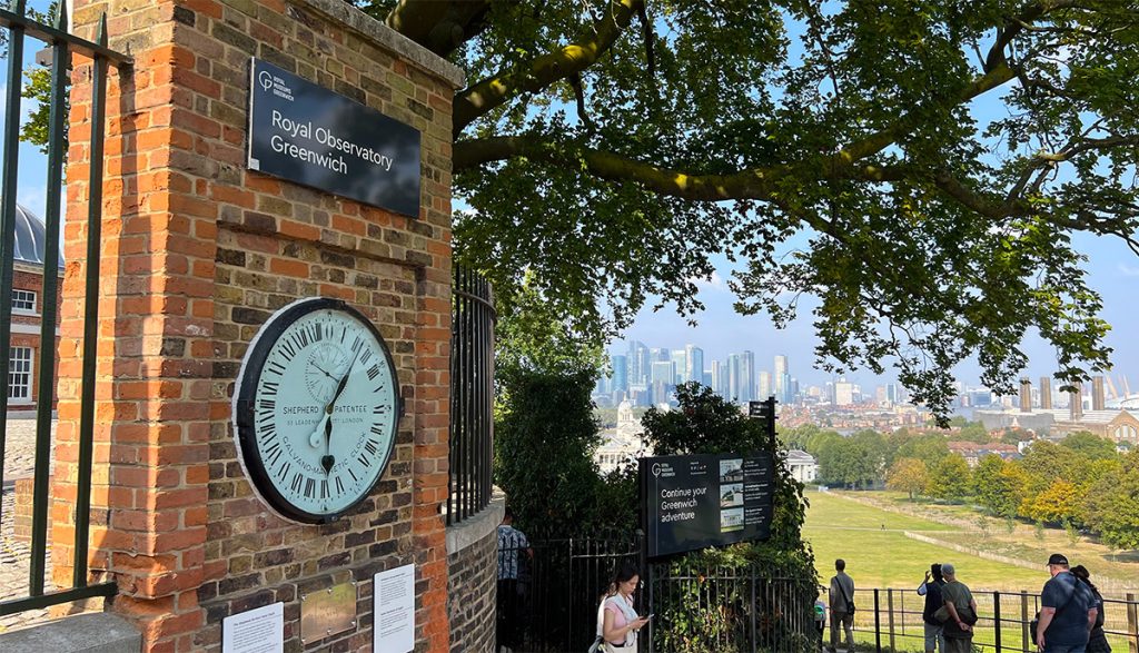 Things to Do in Greenwich Meantime View from Greenwich Park London