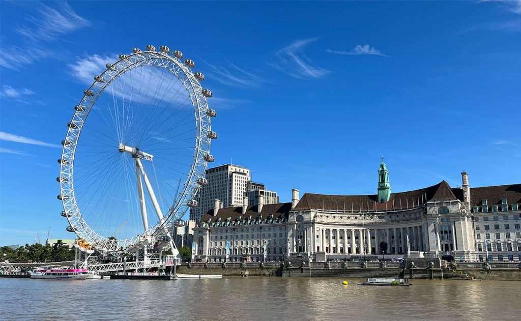 Things to Do in Greenwich London River Cruise View from Thames London Eye