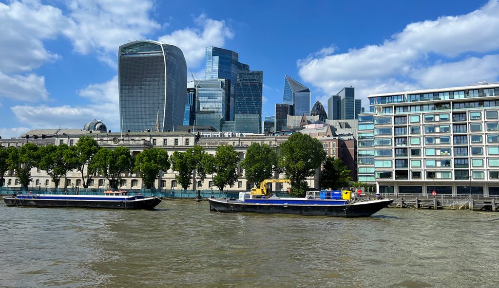 Things to Do in Greenwich London River Cruise View from Thames