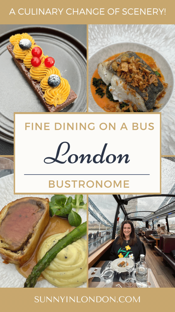 Places to Eat in London Travel Tips Bustronome London Review Fine Dining on a Bus Tour in London